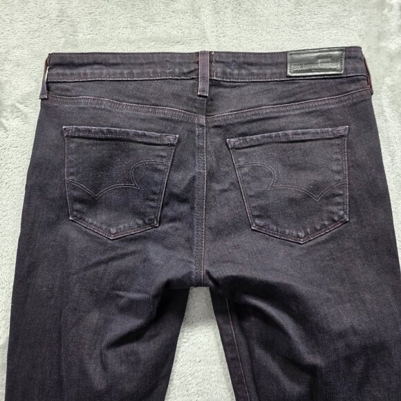 Big Star Alex Skinny Jeans Womens 28 Dark Wash Stretch Denim Low Rise Slim Fit - Picture 3 of 11